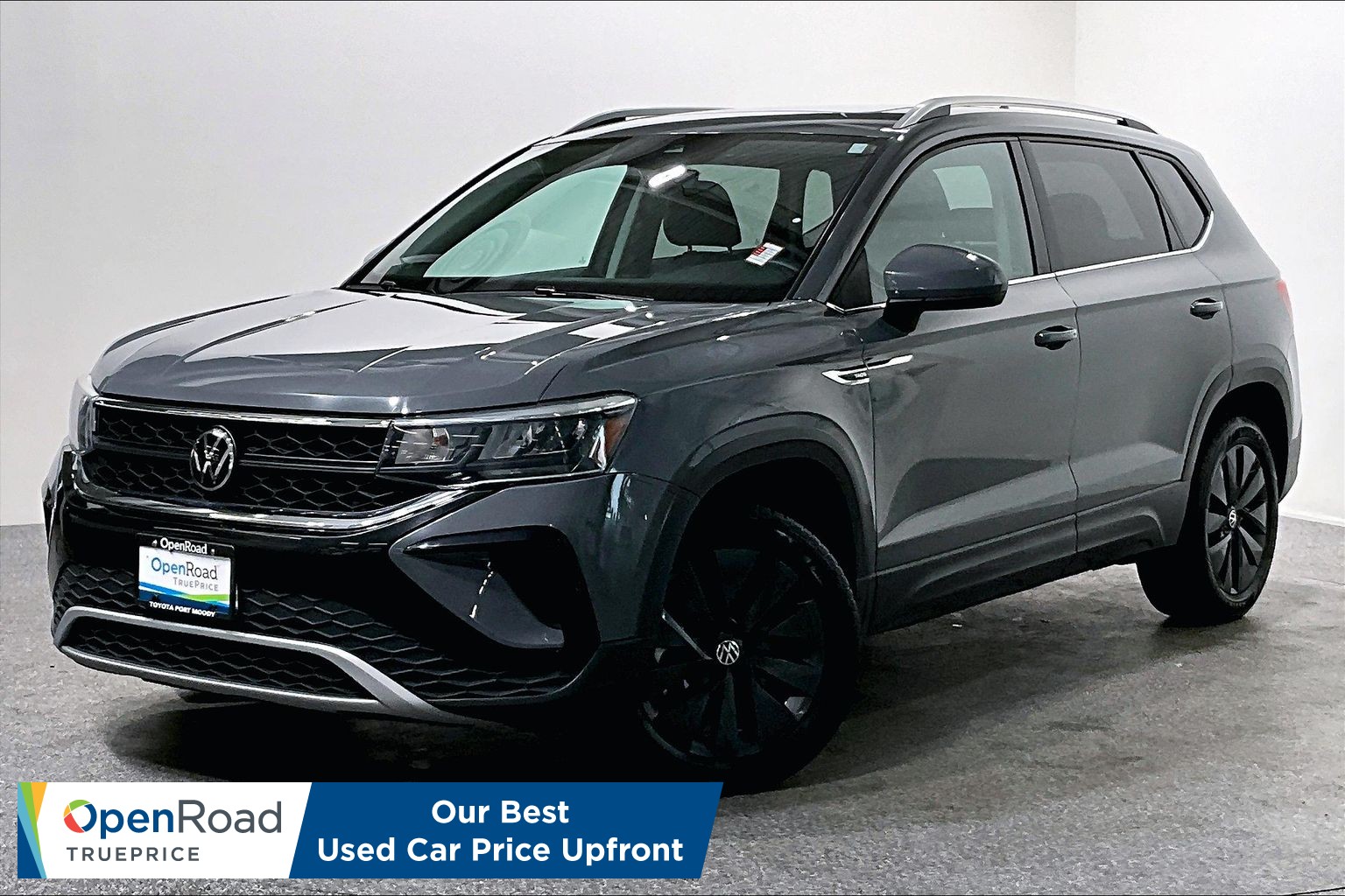 Gray (Pure Grey) 2024 Volkswagen Taos Comfortline 4Motion SUV / Crossover Automatic