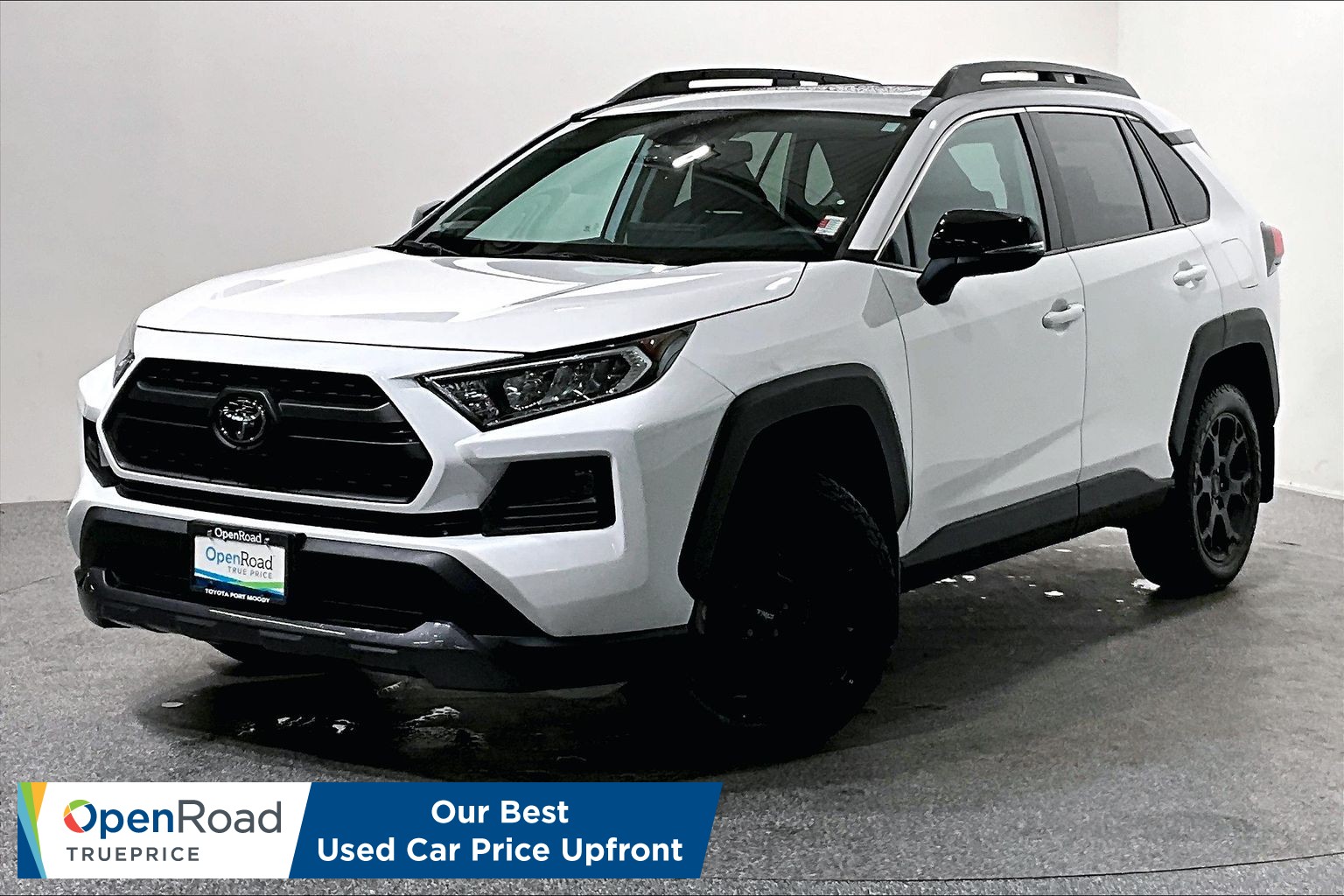 Super White 2021 Toyota RAV4 SUV / Crossover All-Wheel Drive Automatic