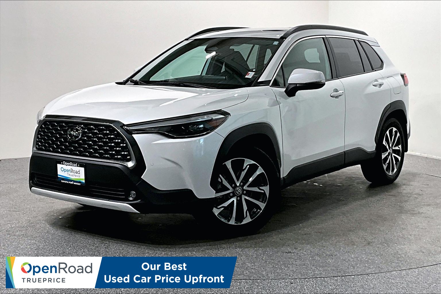 White (Wind Chill Pearl) 2023 Toyota Corolla Cross SUV / Crossover All-Wheel Drive Automatic