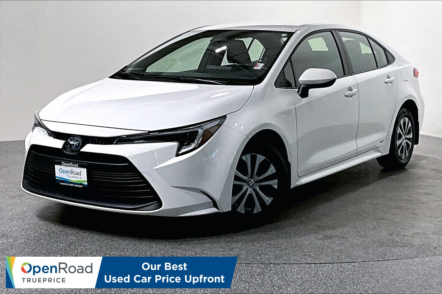 White 2024 Toyota Corolla Hybrid Sedan All-Wheel Drive Automatic
