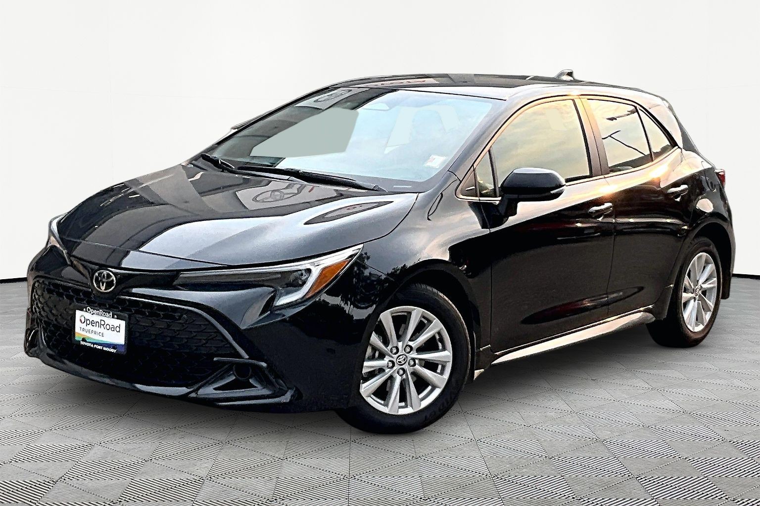 Midnight Black Metallic 2025 Toyota Corolla Hatchback Front-Wheel Drive Automatic