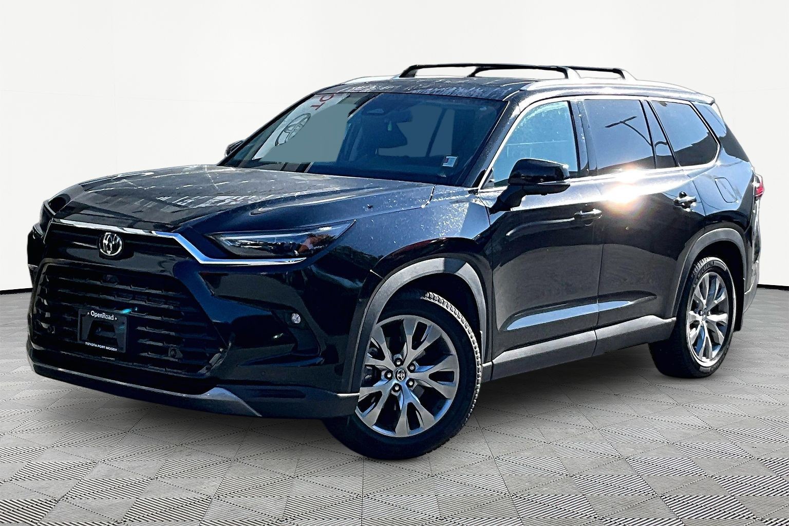 Midnight Black Met 2024 Toyota Grand Highlander Hybrid SUV / Crossover All-Wheel Drive Automatic