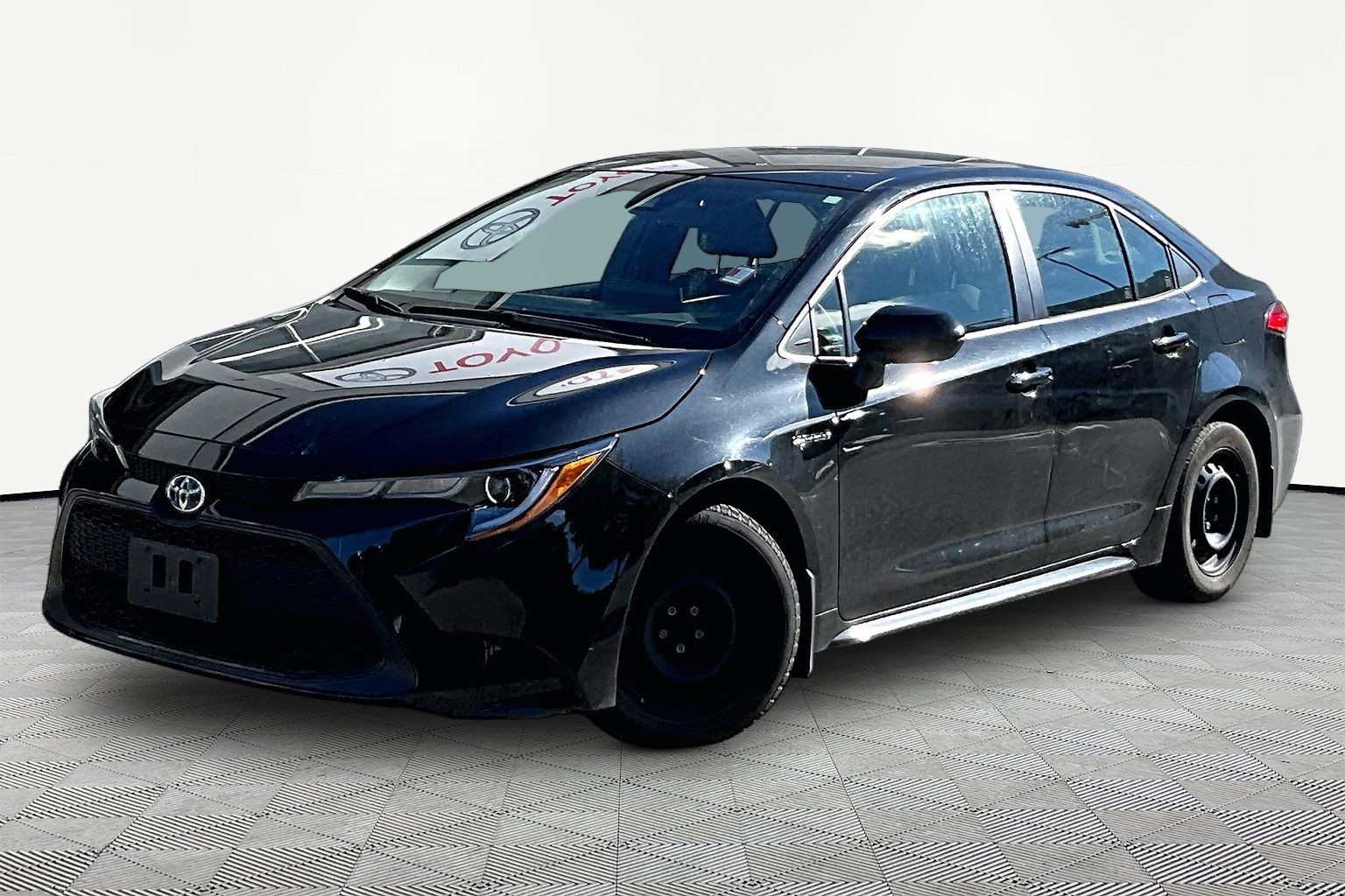Black Sand Pearl 2021 Toyota Corolla Hybrid Sedan Automatic