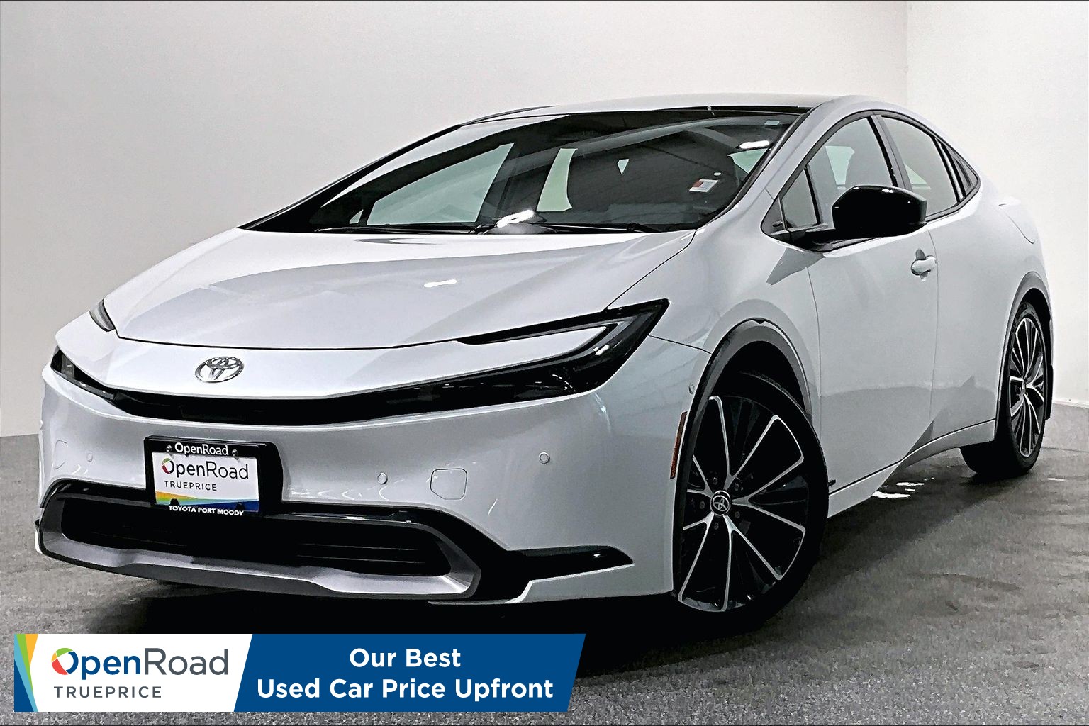 White (Wind Chill Pearl) 2025 Toyota Prius Hatchback All-Wheel Drive Automatic