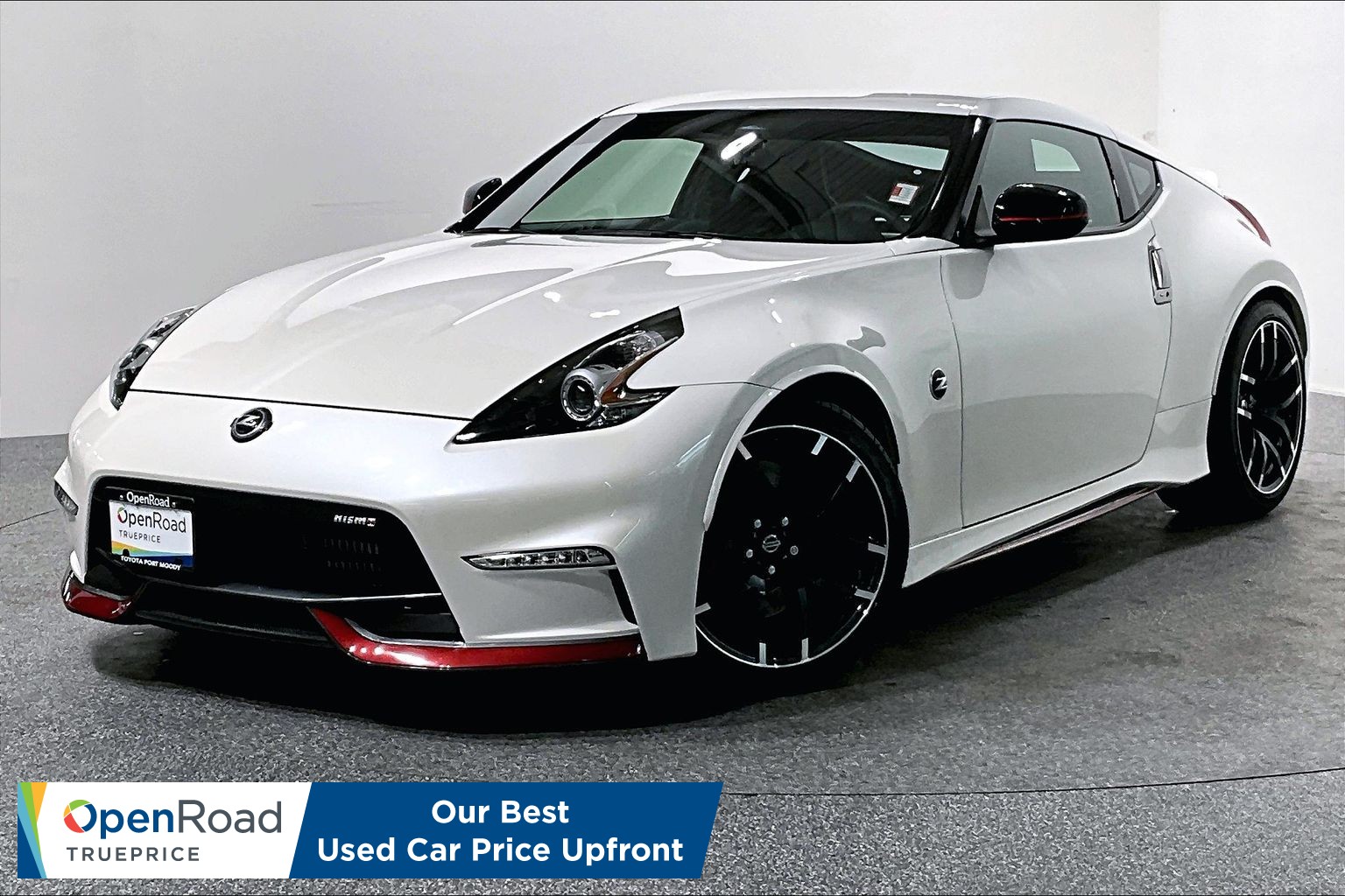 Pearl White 2020 Nissan 370Z Coupe Rear-Wheel Drive Manual