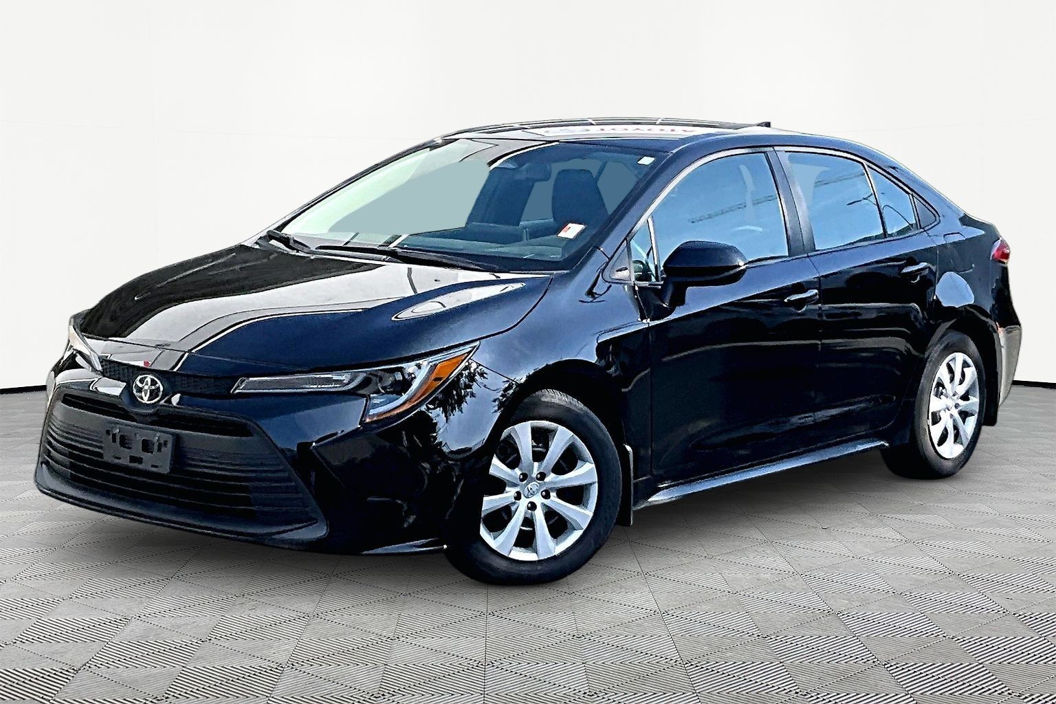 Midnight Black (Met) 2023 Toyota Corolla Sedan Front-Wheel Drive Automatic