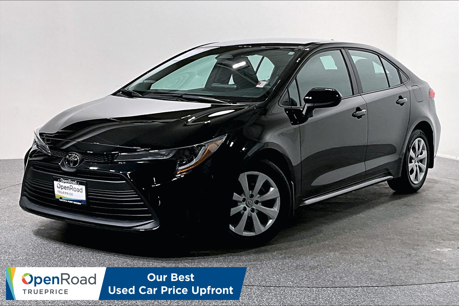 Midnight Black (Met) 2023 Toyota Corolla Sedan Front-Wheel Drive Automatic