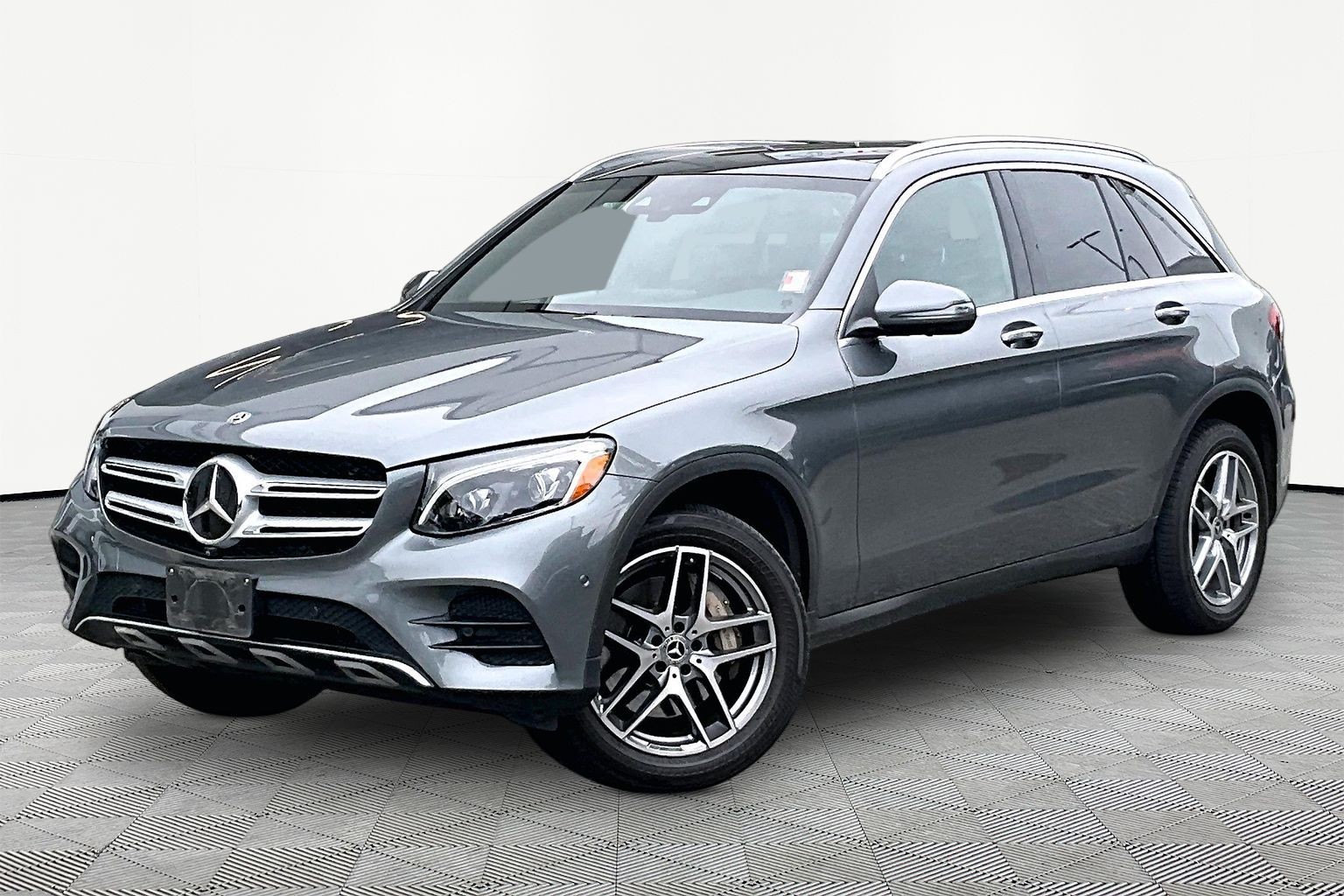 Gray (Selenite Grey Met) 2017 Mercedes-Benz GLC SUV / Crossover All-Wheel Drive Automatic