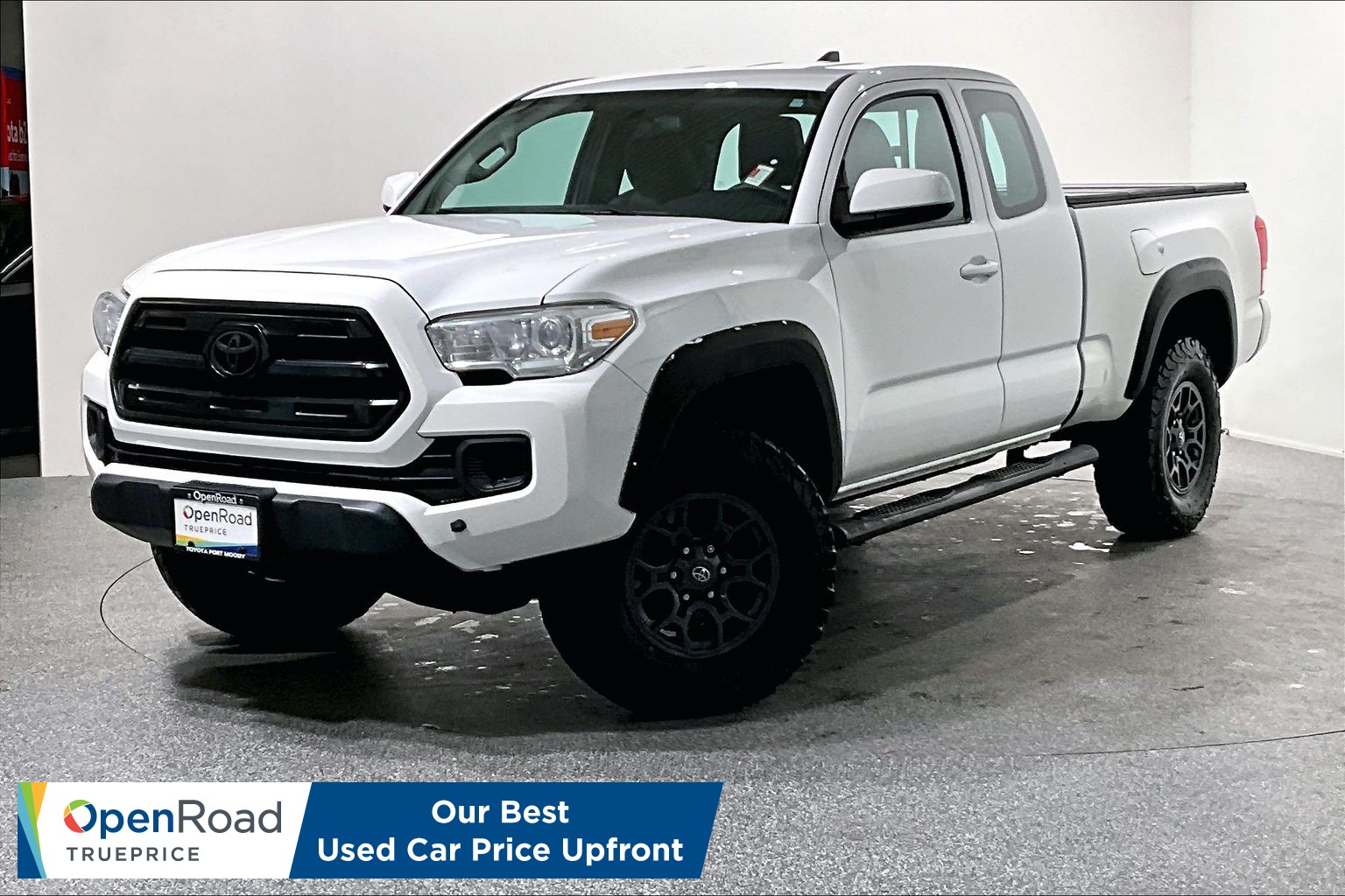Alpine White 2016 Toyota Tacoma Pickup Truck Automatic