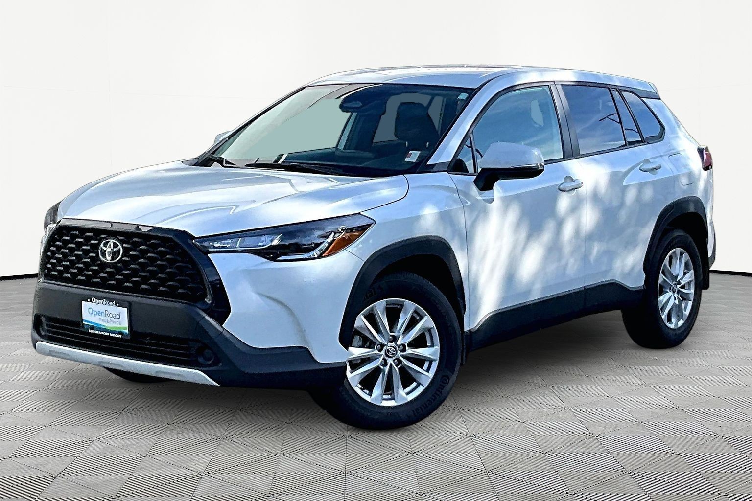 White (Wind Chill Pearl) 2023 Toyota Corolla Cross SUV / Crossover All-Wheel Drive Automatic