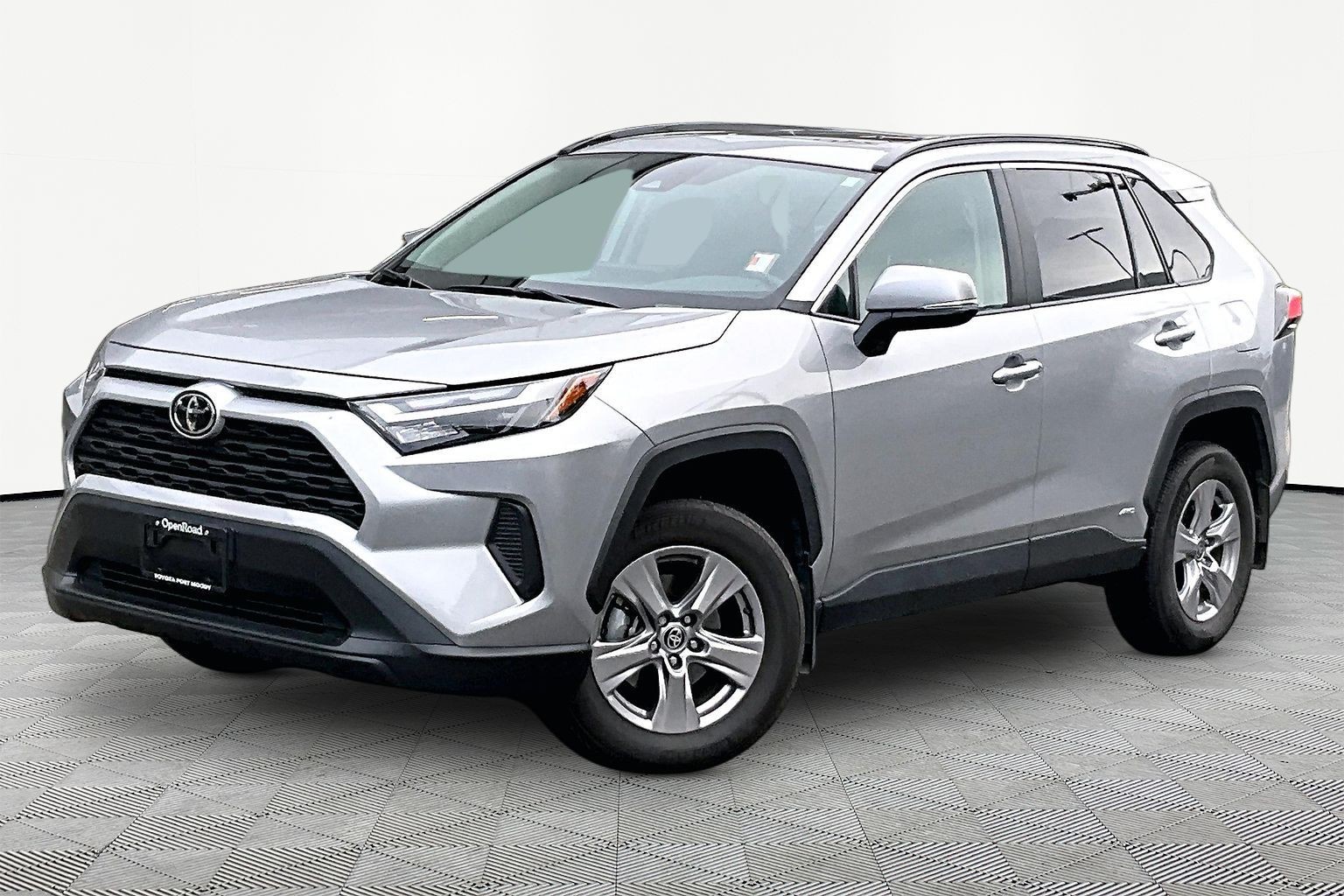 Silver Sky Metallic 2025 Toyota RAV4 Hybrid SUV / Crossover All-Wheel Drive Automatic