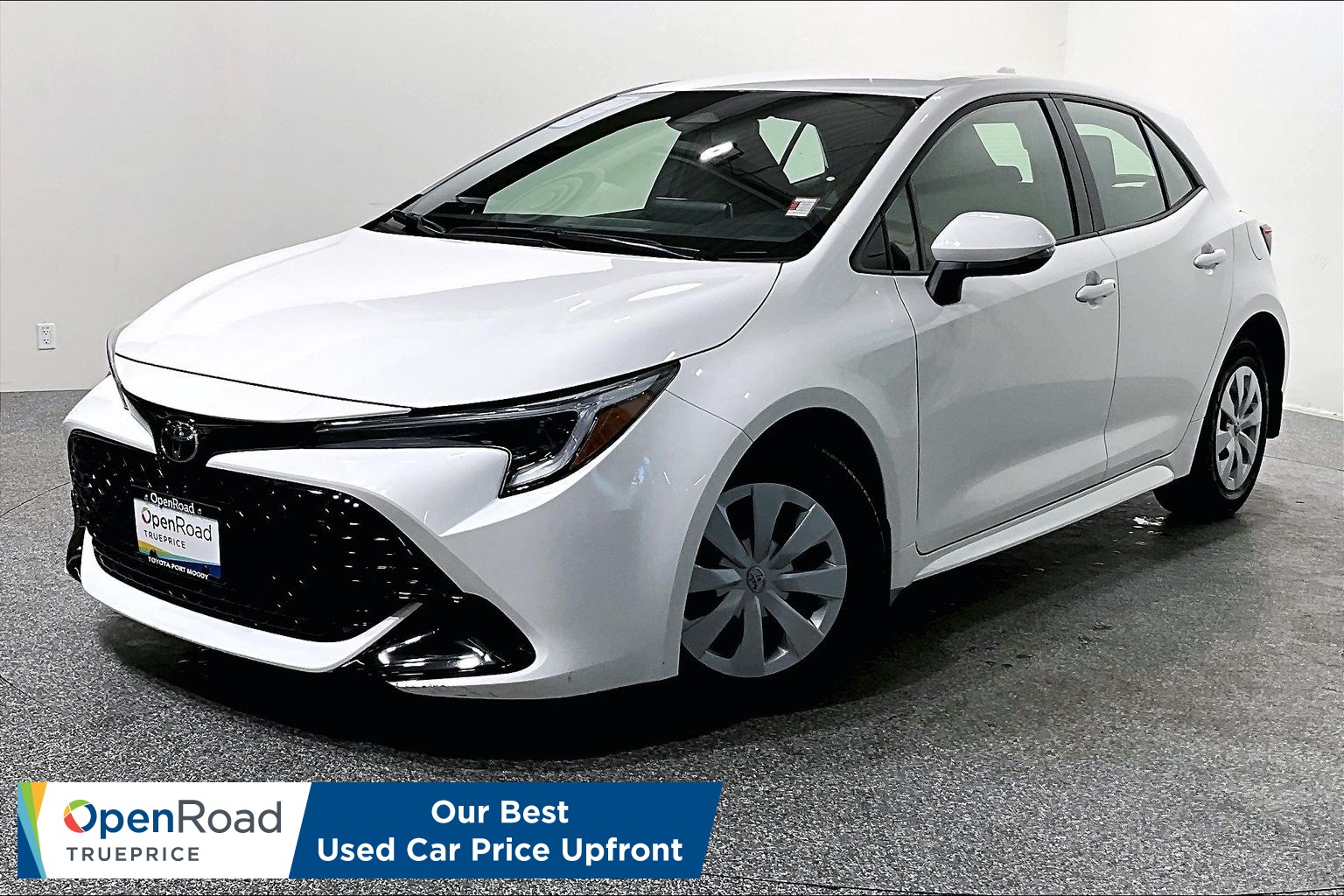 White 2025 Toyota Corolla Hatchback Automatic