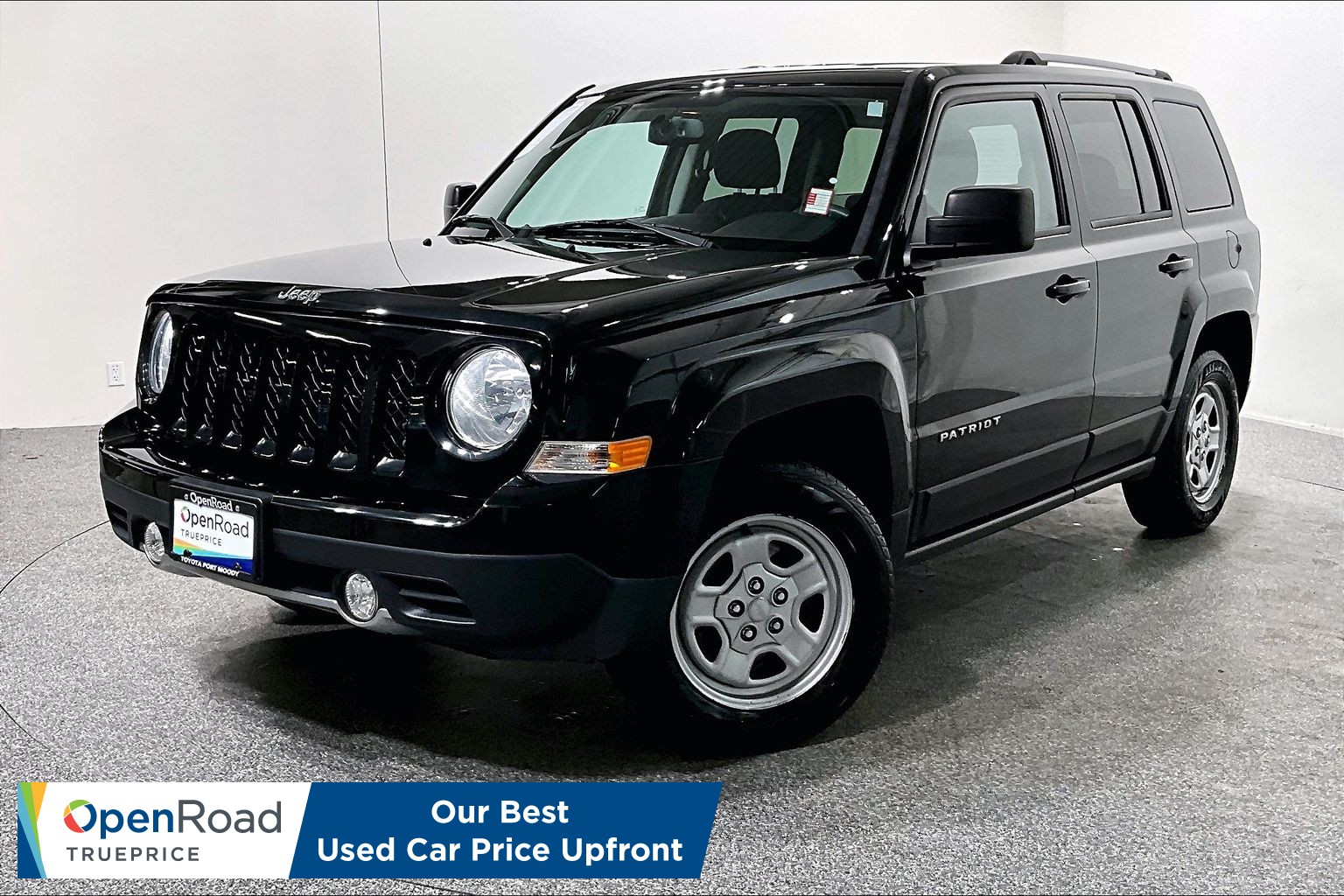 Black 2016 Jeep Patriot SUV / Crossover Front-Wheel Drive Automatic