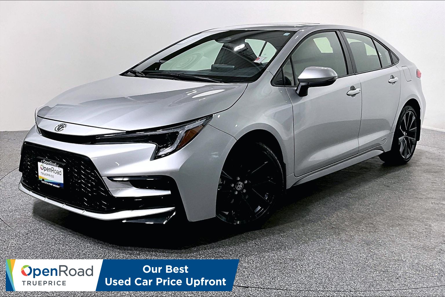 Classic Silver Metallic 2026 Toyota Corolla Hybrid Sedan All-Wheel Drive Automatic