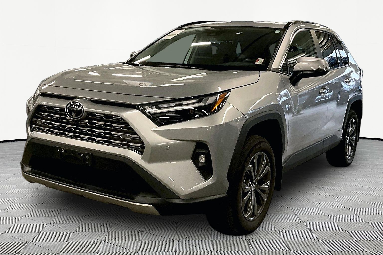 Silver Sky Metallic 2025 Toyota RAV4 Hybrid SUV / Crossover All-Wheel Drive Automatic