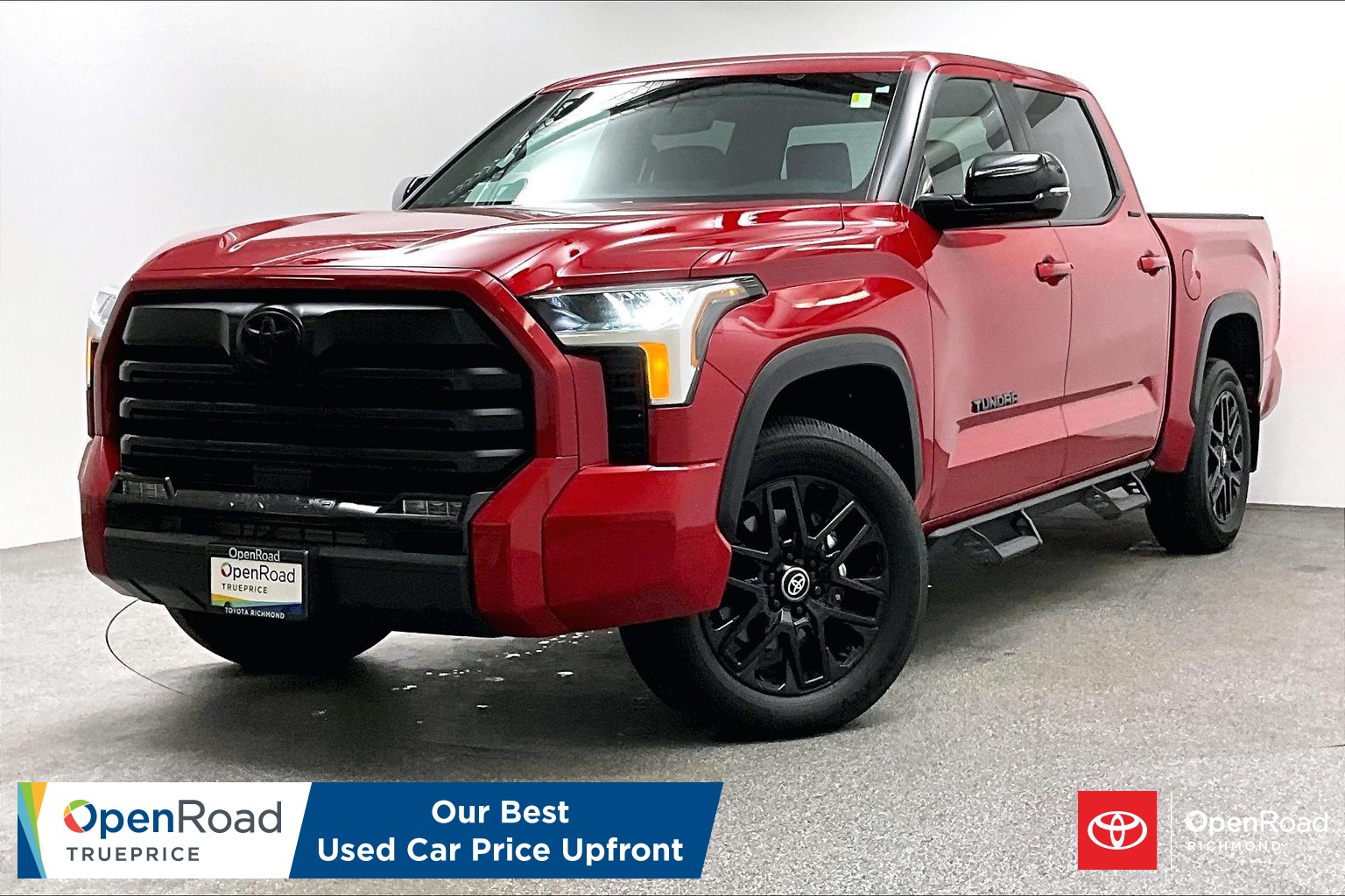 Supersonic Red 2025 Toyota Tundra Limited CrewMax Cab 4WD Pickup Truck Four-Wheel Drive Automatic