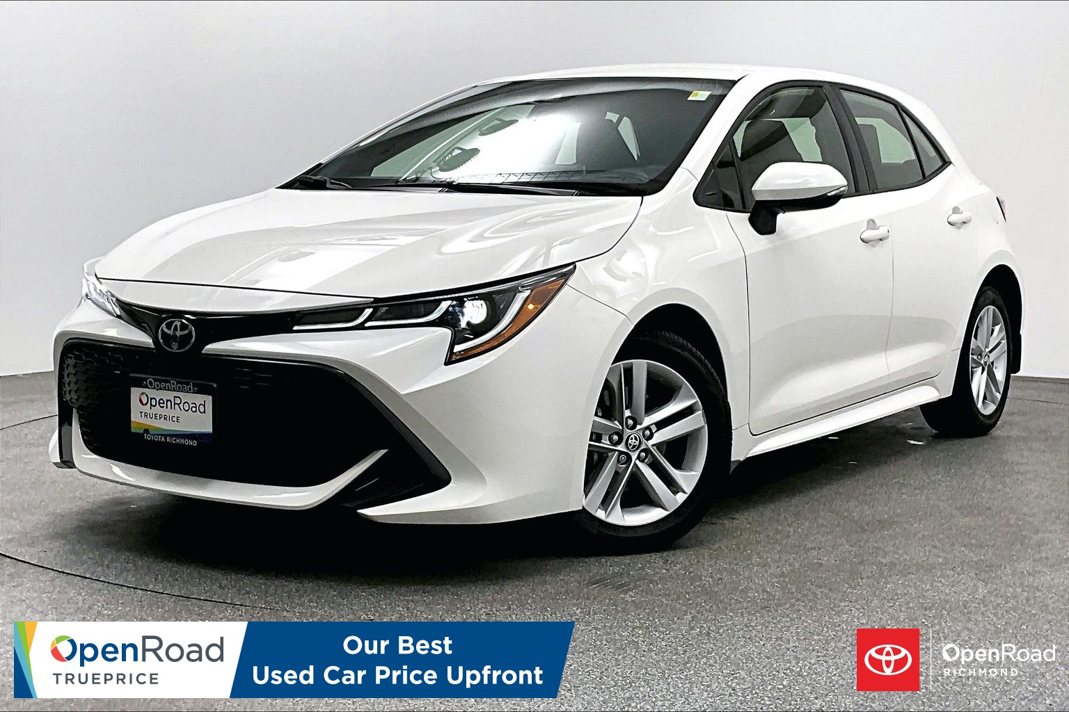 Super White 2022 Toyota Corolla Hatchback FWD Hatchback Automatic