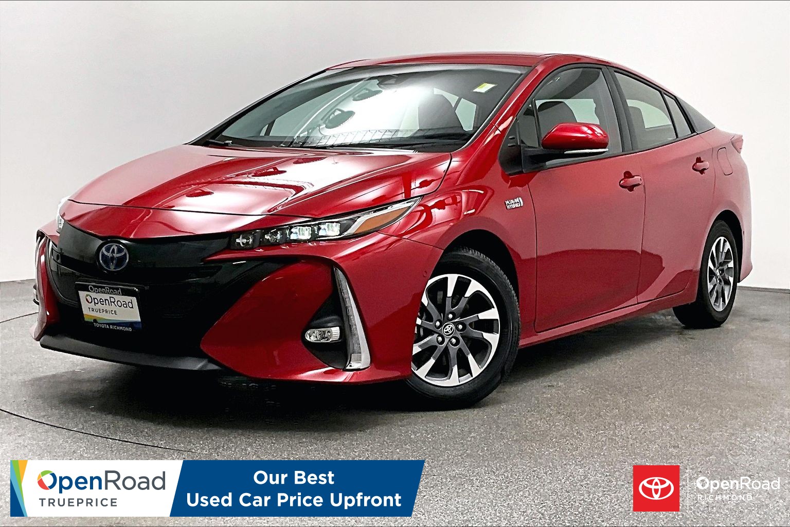 Supersonic Red 2021 Toyota Prius Prime Upgrade FWD Hatchback Automatic