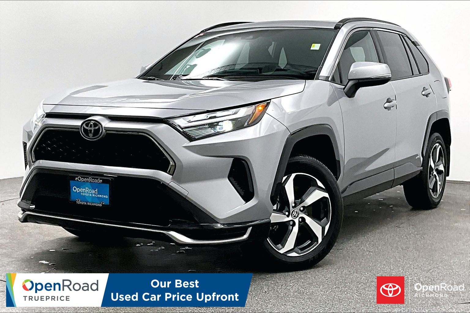 Silver Sky Metallic 2025 Toyota RAV4 Plug-in Hybrid SE AWD SUV / Crossover All-Wheel Drive Automatic