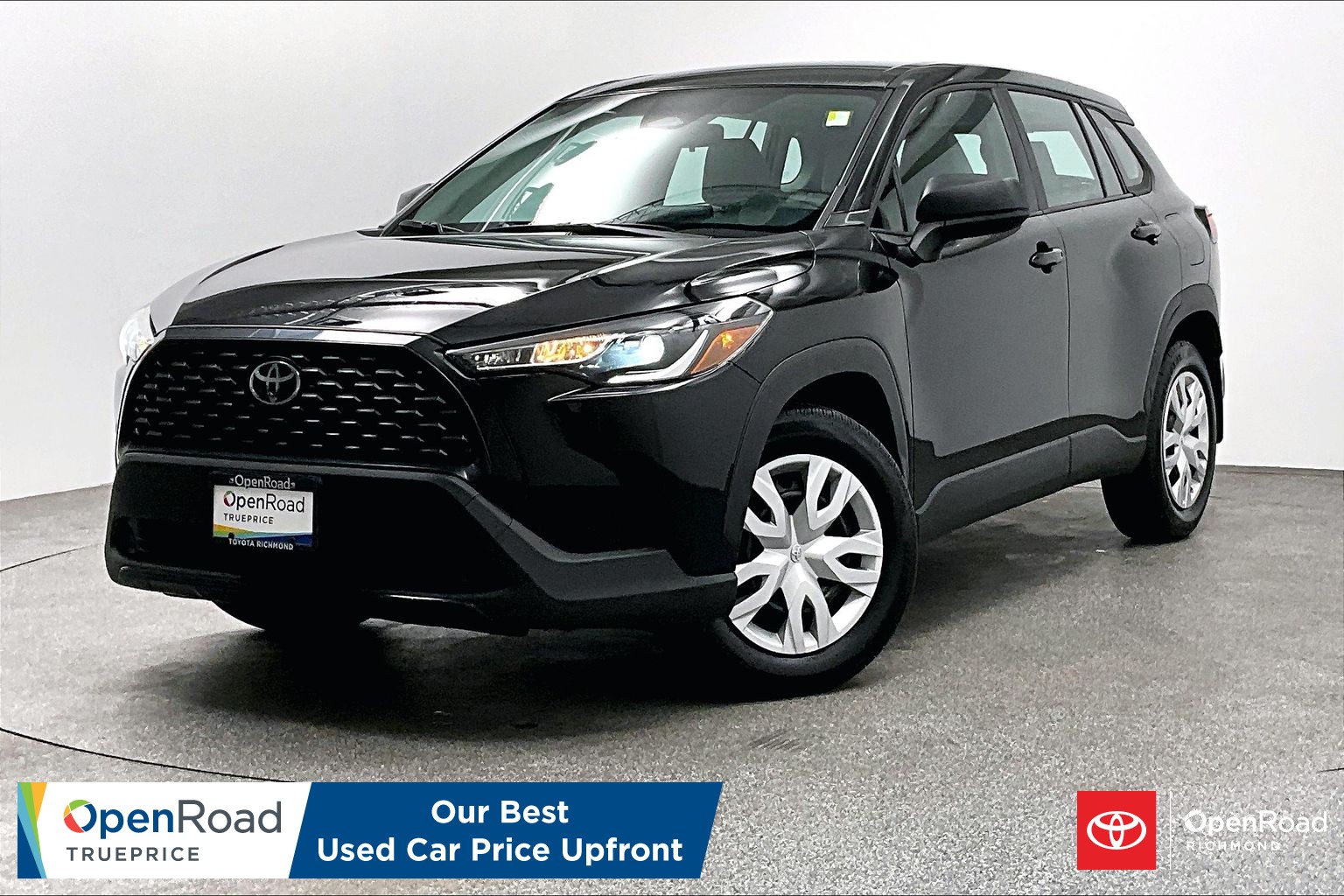 Jet Black Mica 2024 Toyota Corolla Cross SUV / Crossover Front-Wheel Drive Automatic
