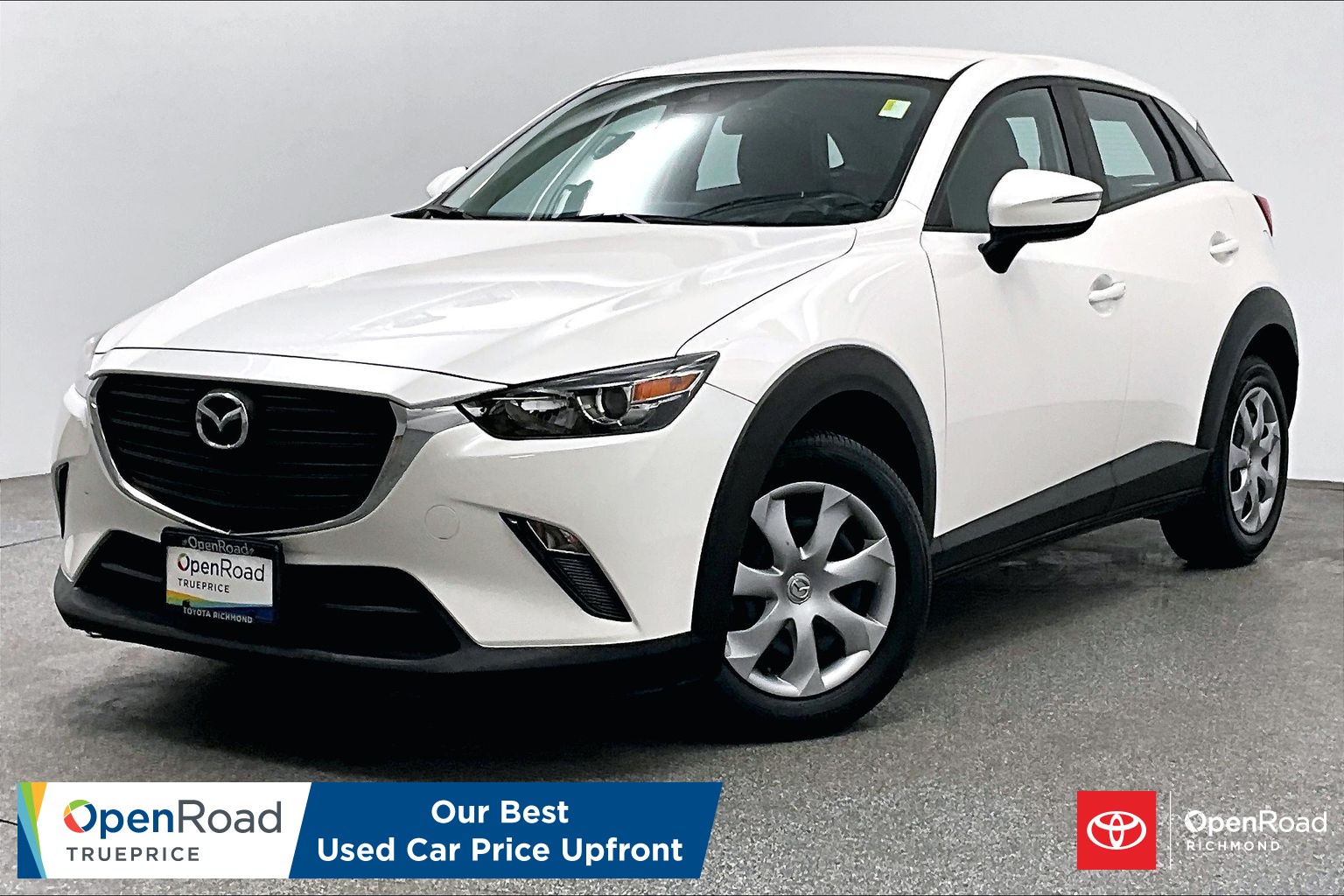 White 2021 Mazda CX-3 Sport FWD SUV / Crossover Front-Wheel Drive Automatic
