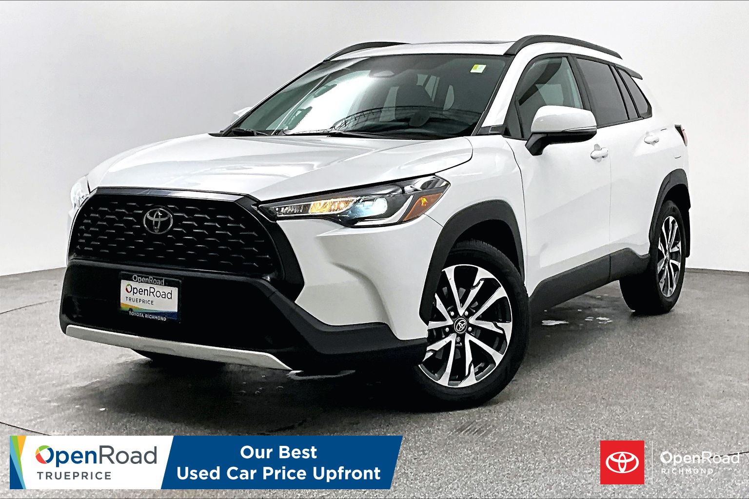 White (Wind Chill Pearl) 2024 Toyota Corolla Cross SUV / Crossover All-Wheel Drive Automatic