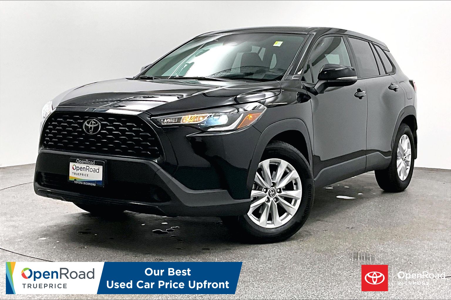Jet Black Mica 2024 Toyota Corolla Cross SUV / Crossover All-Wheel Drive Automatic