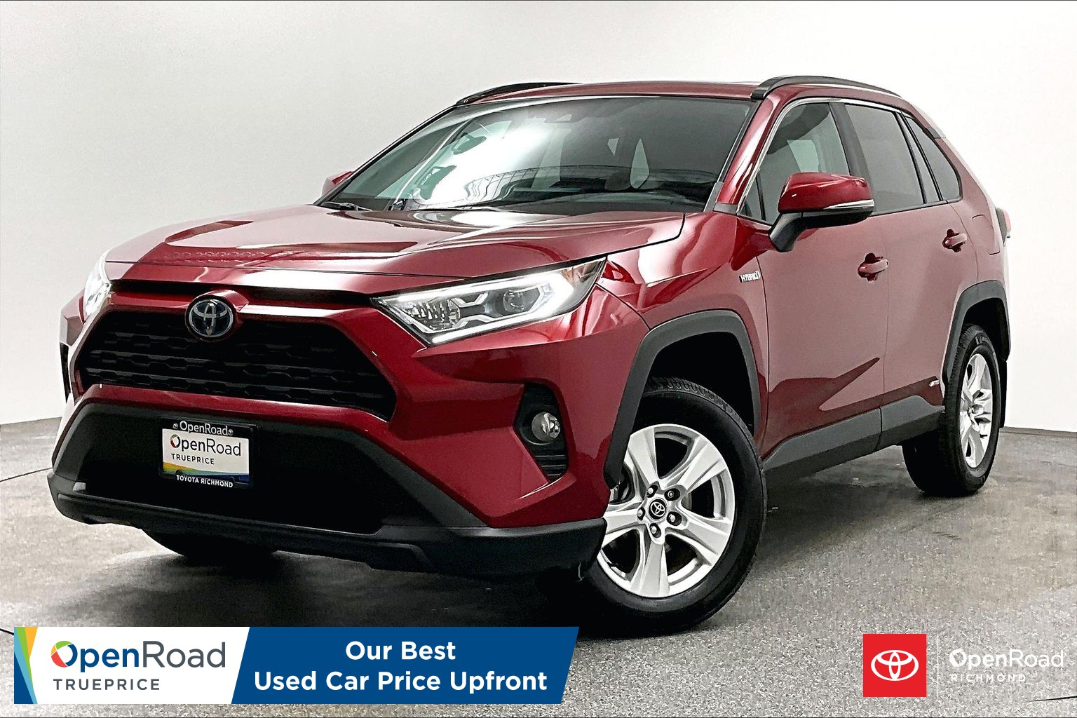 Red (Ruby Flare Pearl) 2020 Toyota RAV4 Hybrid SUV / Crossover All-Wheel Drive Automatic