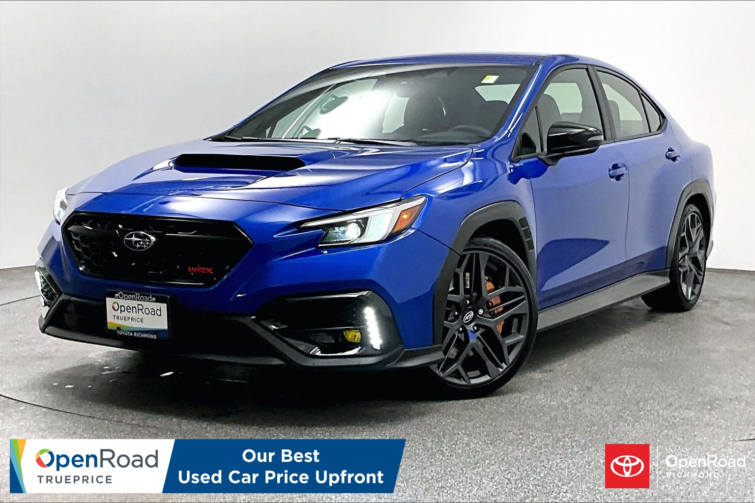 World Rally Blue Pearl 2025 Subaru WRX Sedan All-Wheel Drive Manual