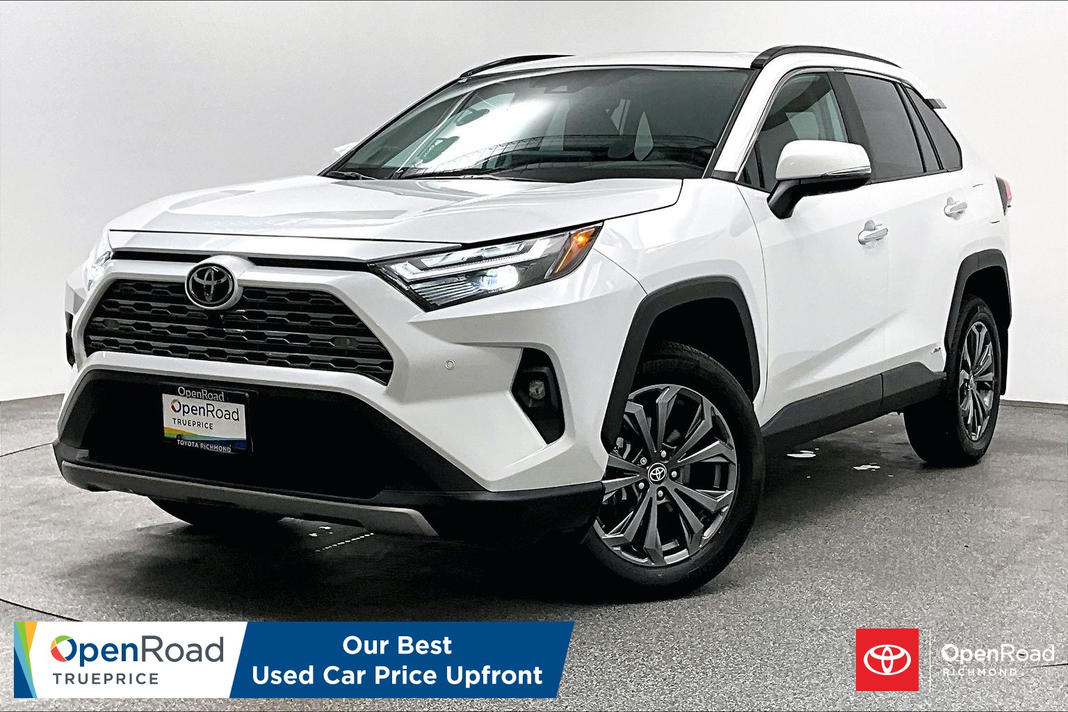 White (Wind Chill Pearl) 2025 Toyota RAV4 Hybrid SUV / Crossover All-Wheel Drive Automatic