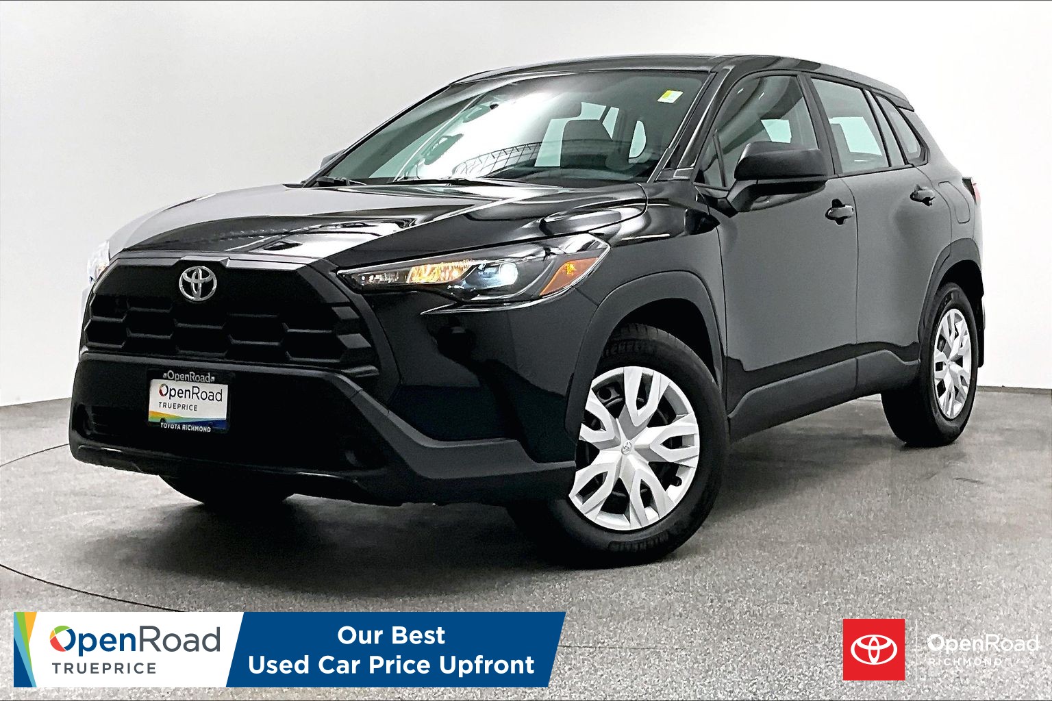 Jet Black Mica 2026 Toyota Corolla Cross SUV / Crossover Front-Wheel Drive Automatic