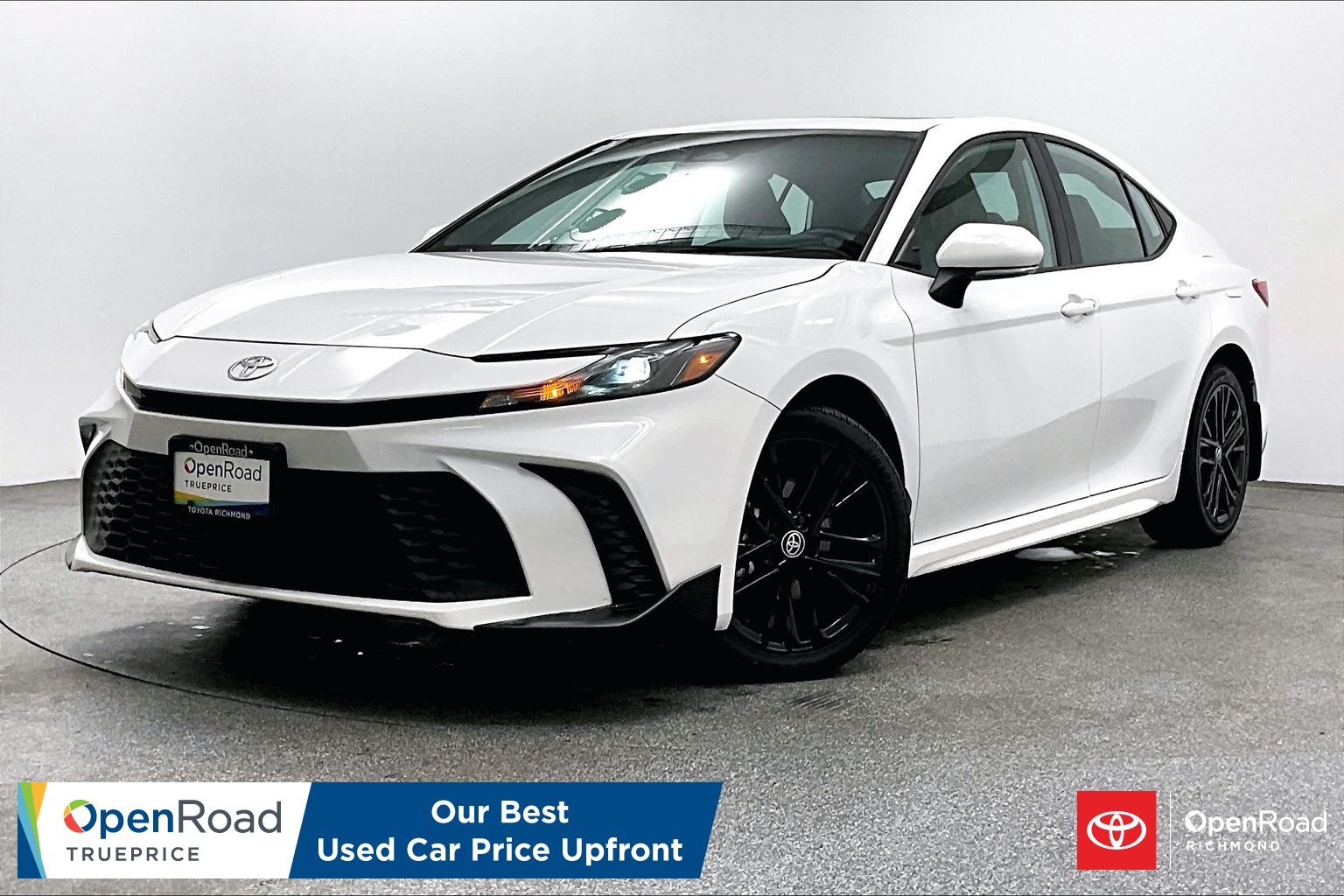 White 2025 Toyota Camry Sedan All-Wheel Drive Automatic
