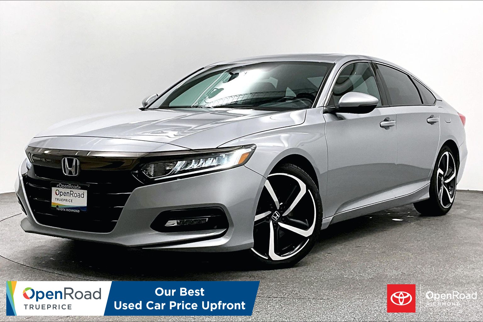 Silver 2018 Honda Accord Sedan Front-Wheel Drive Automatic