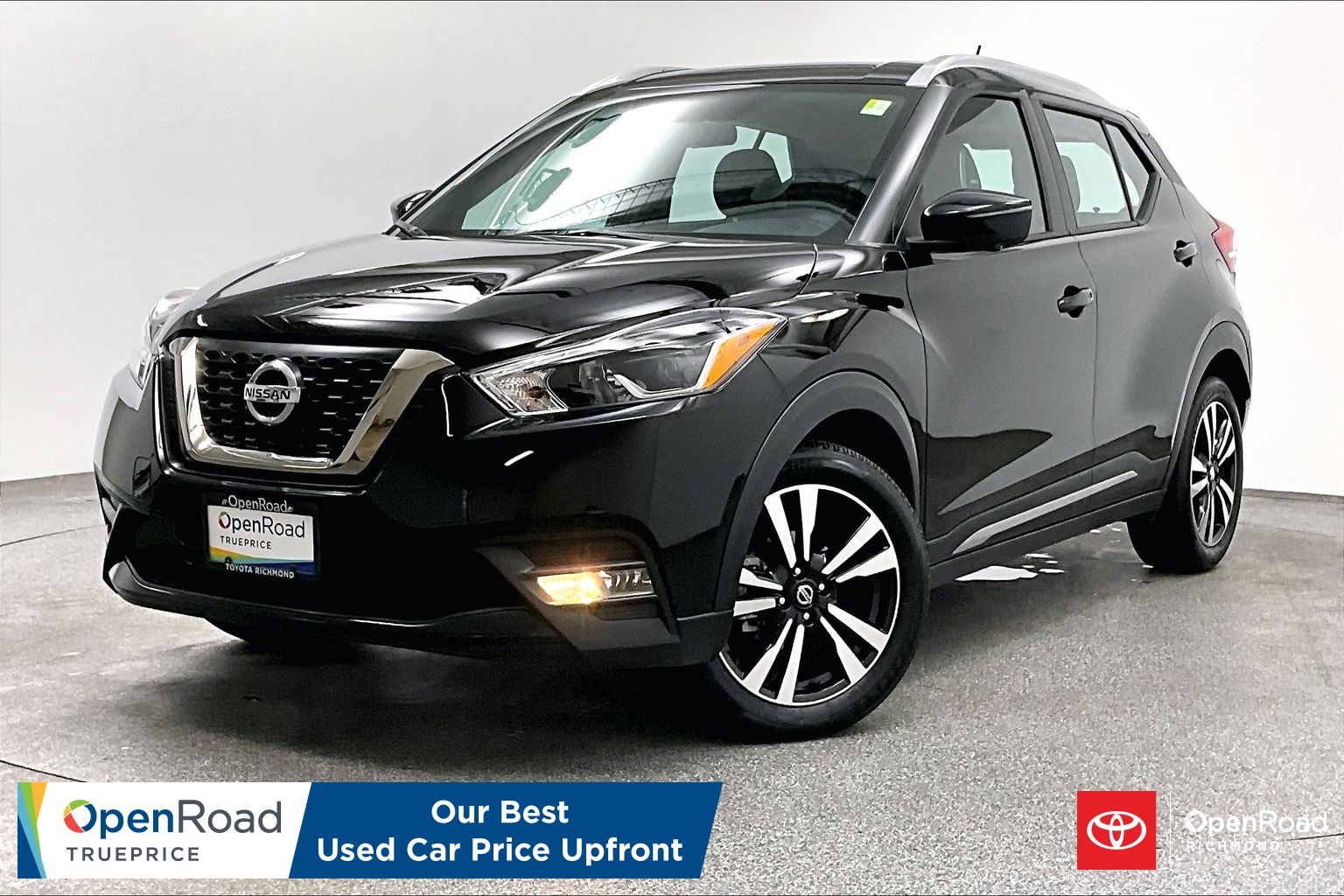 Black 2019 Nissan Kicks SUV / Crossover Front-Wheel Drive Automatic