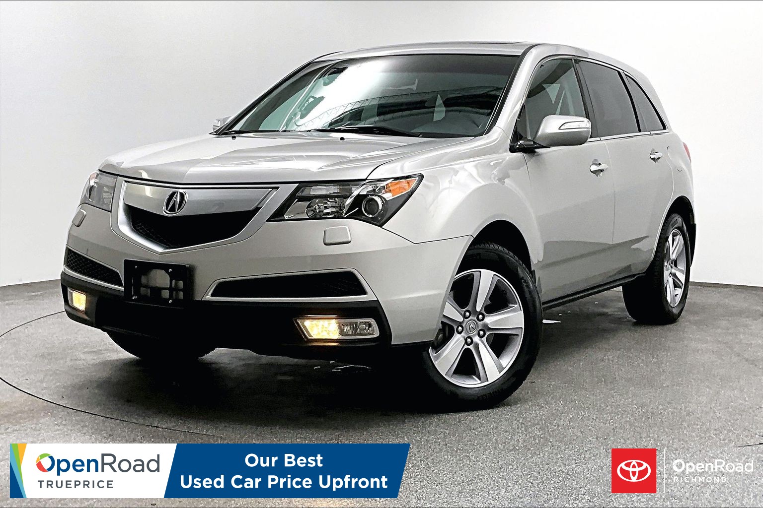 Silver 2013 Acura MDX SUV / Crossover All-Wheel Drive Automatic