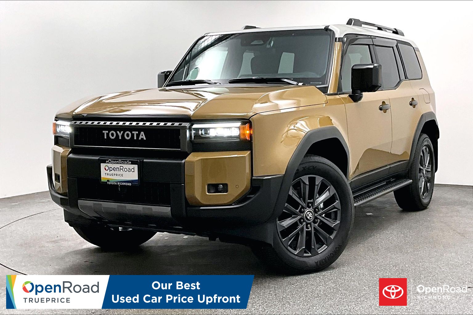 Gray (Trail Dust with Light Grey Roof) 2026 Toyota Land Cruiser SUV / Crossover Automatic