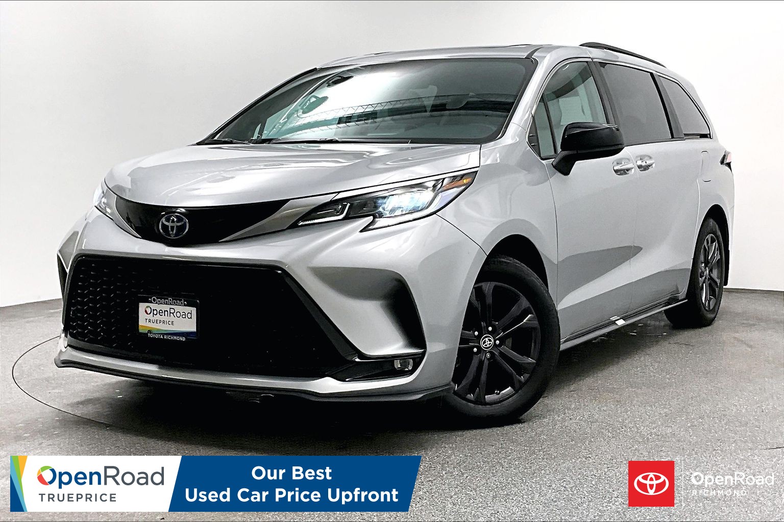 Celestial Silver Met 2024 Toyota Sienna Minivan All-Wheel Drive Automatic