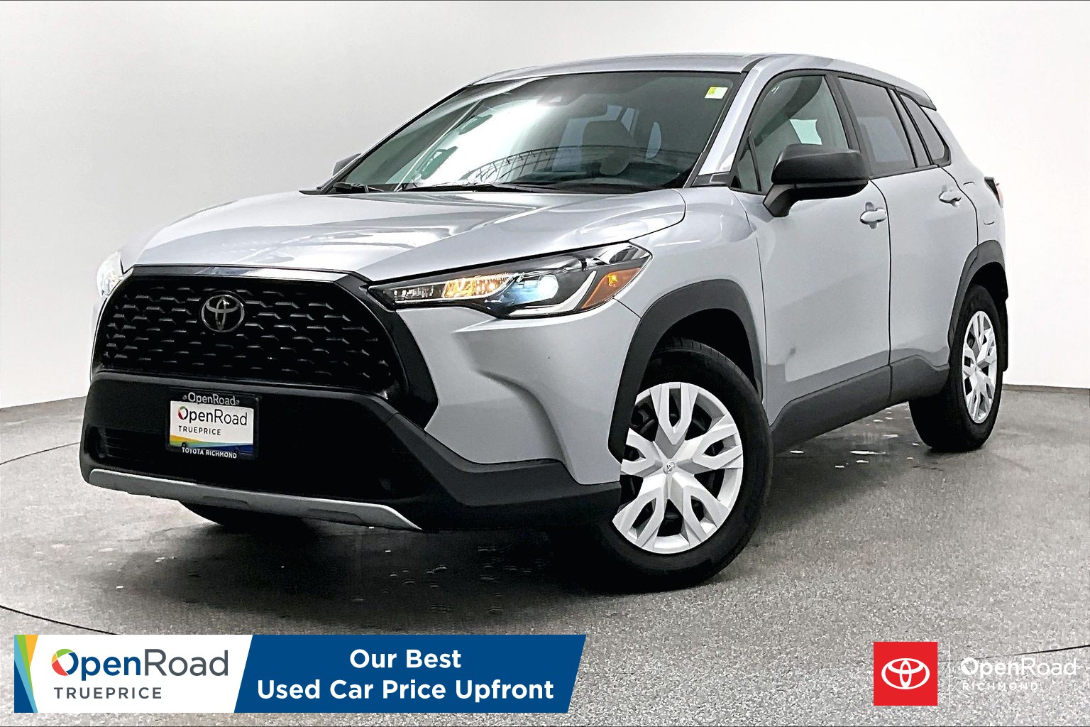 Sonic Silver Metallic 2022 Toyota Corolla Cross SUV / Crossover All-Wheel Drive Automatic