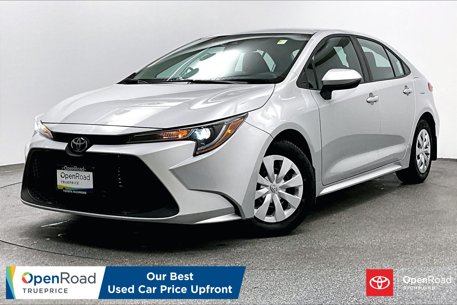 Classic Silver Metallic 2022 Toyota Corolla Sedan Front-Wheel Drive Automatic