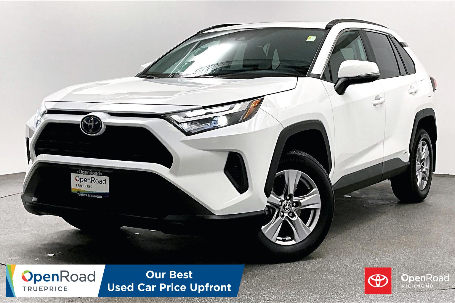 White 2023 Toyota RAV4 Hybrid SUV / Crossover All-Wheel Drive Automatic