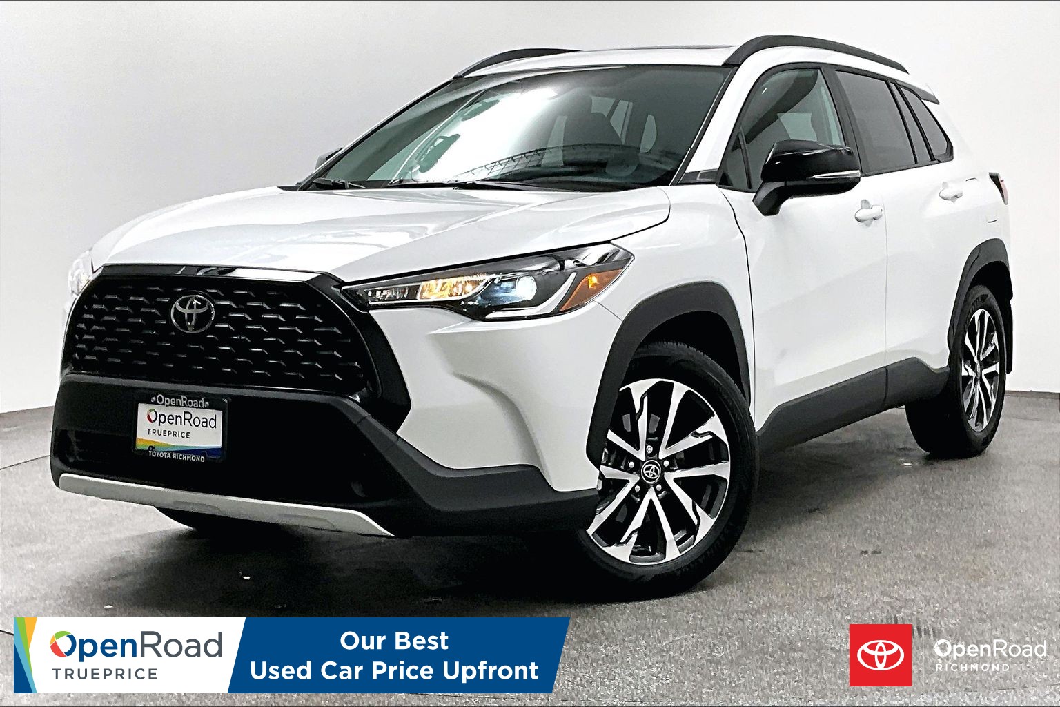 White (Wind Chill Pearl) 2025 Toyota Corolla Cross SUV / Crossover All-Wheel Drive Automatic