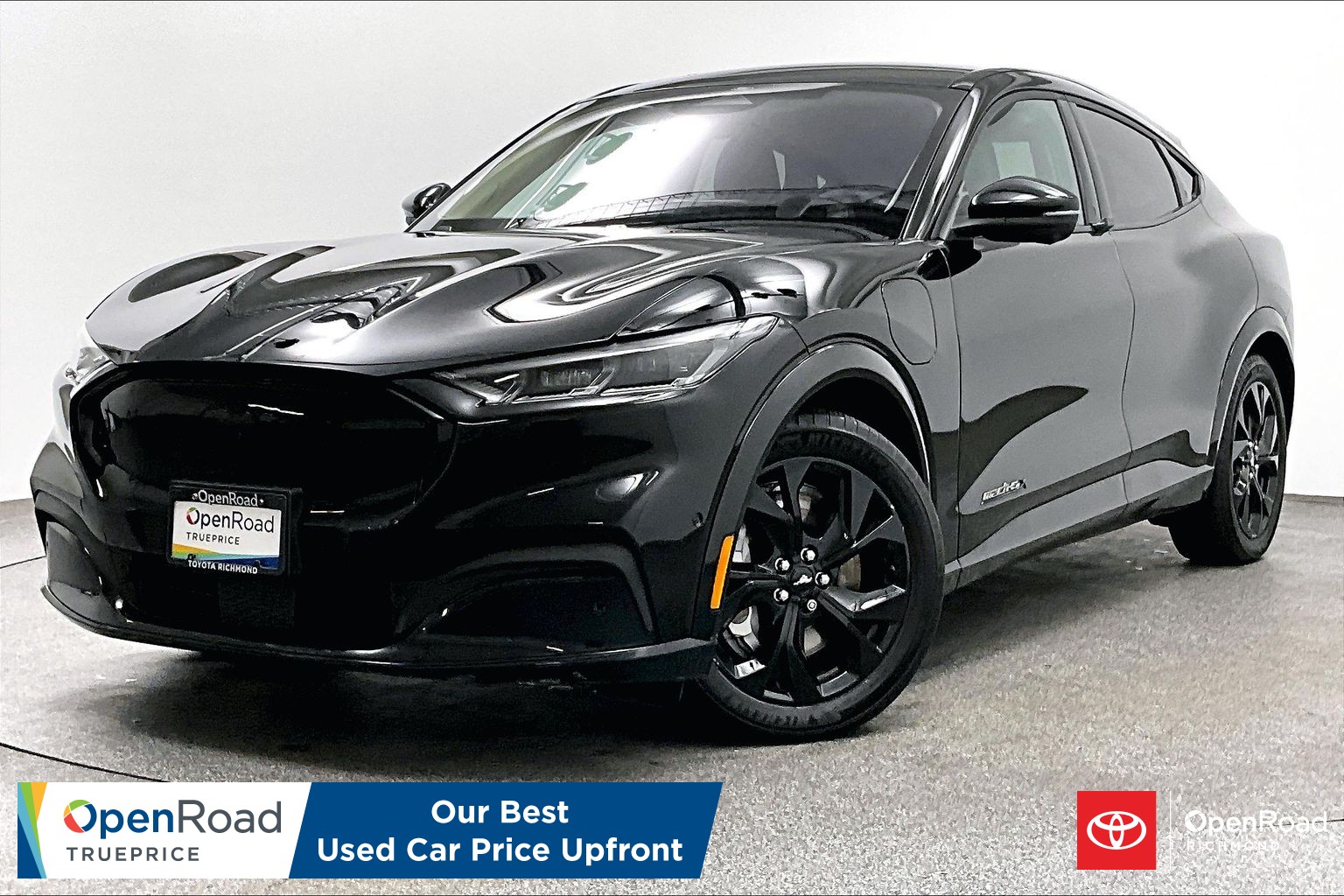 Black 2023 Ford Mustang Mach-E SUV / Crossover All-Wheel Drive Automatic