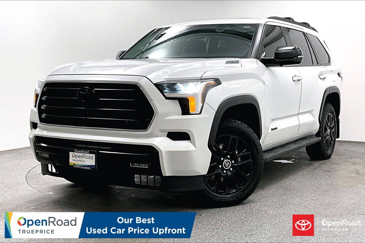 White (Wind Chill Pearl) 2024 Toyota Sequoia SUV / Crossover Four-Wheel Drive Automatic