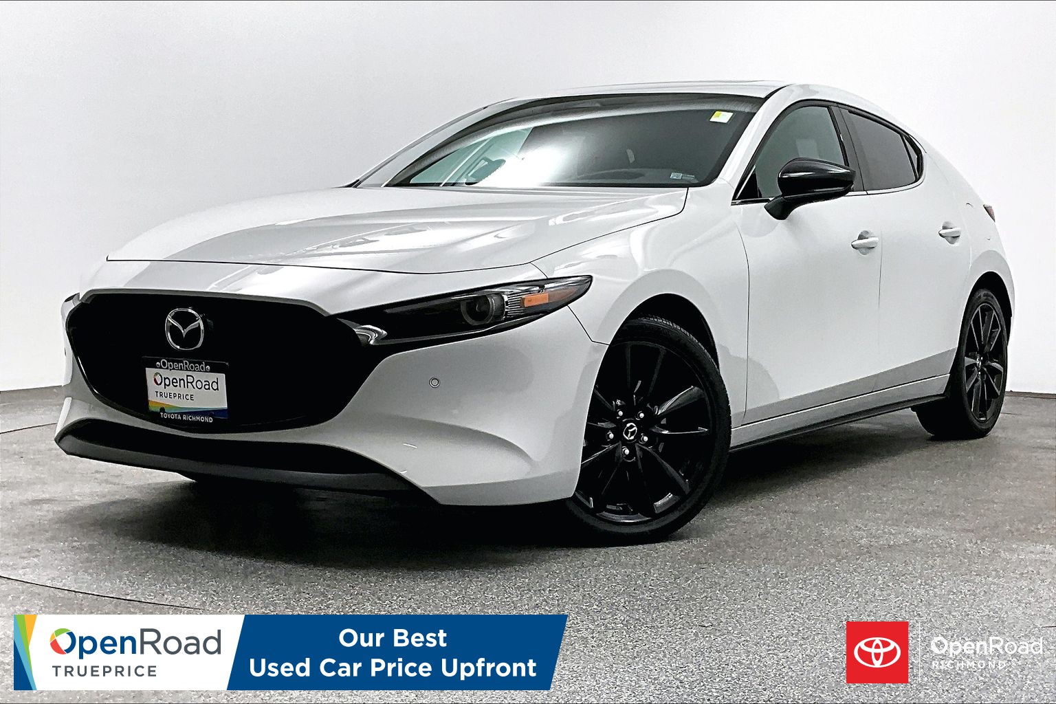Snowflake White Pearl 2025 Mazda MAZDA3 Sport Hatchback Automatic