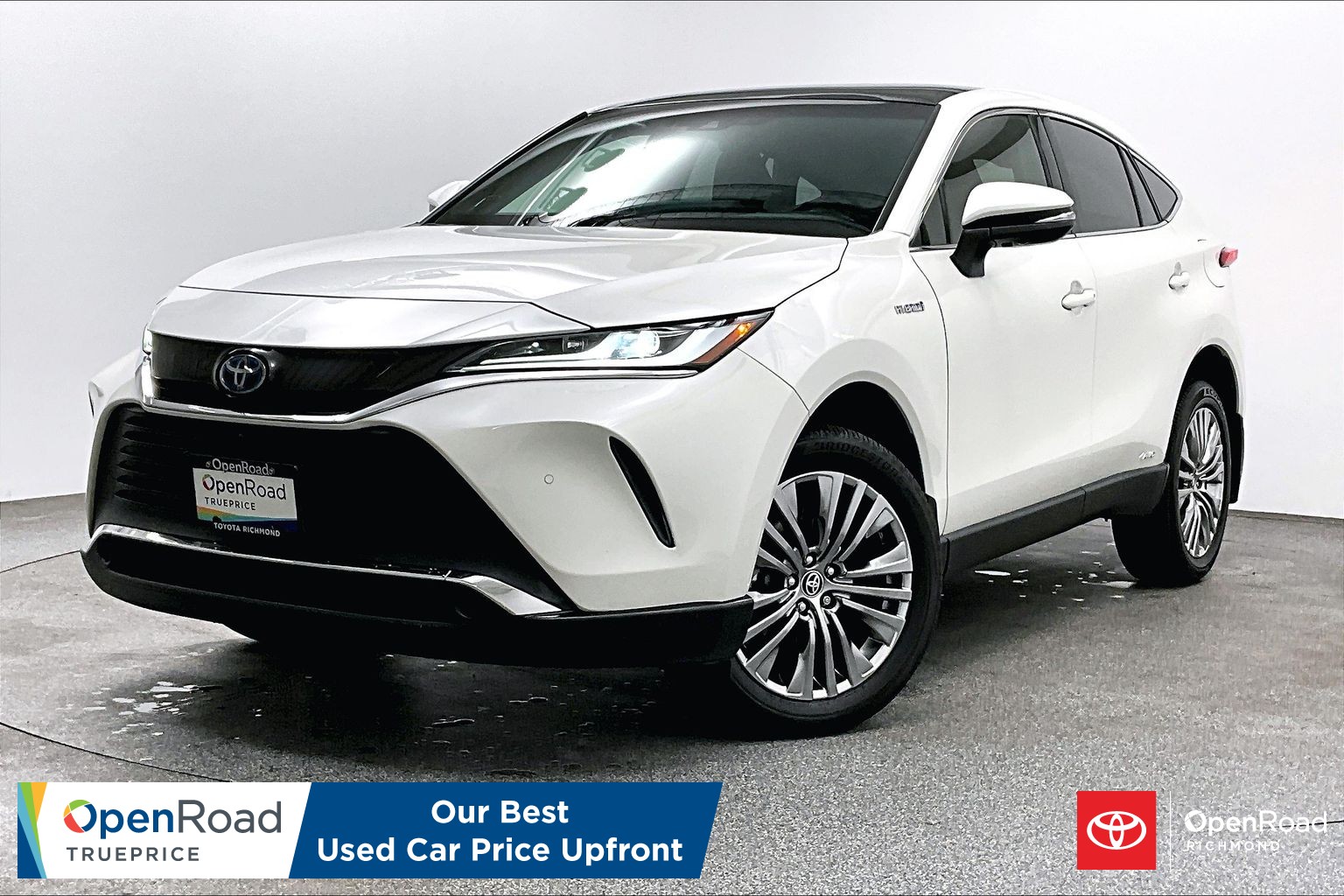 White (Blizzard Pearl) 2021 Toyota Venza SUV / Crossover All-Wheel Drive Automatic