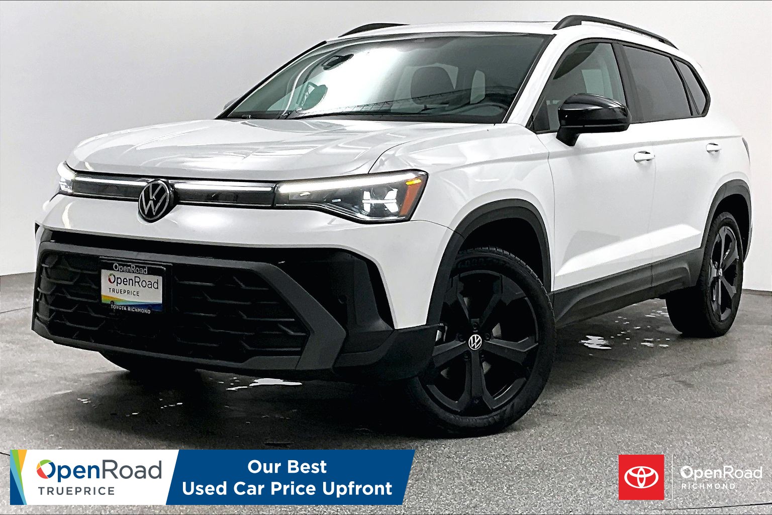 Pure White 2026 Volkswagen Taos SUV / Crossover Automatic