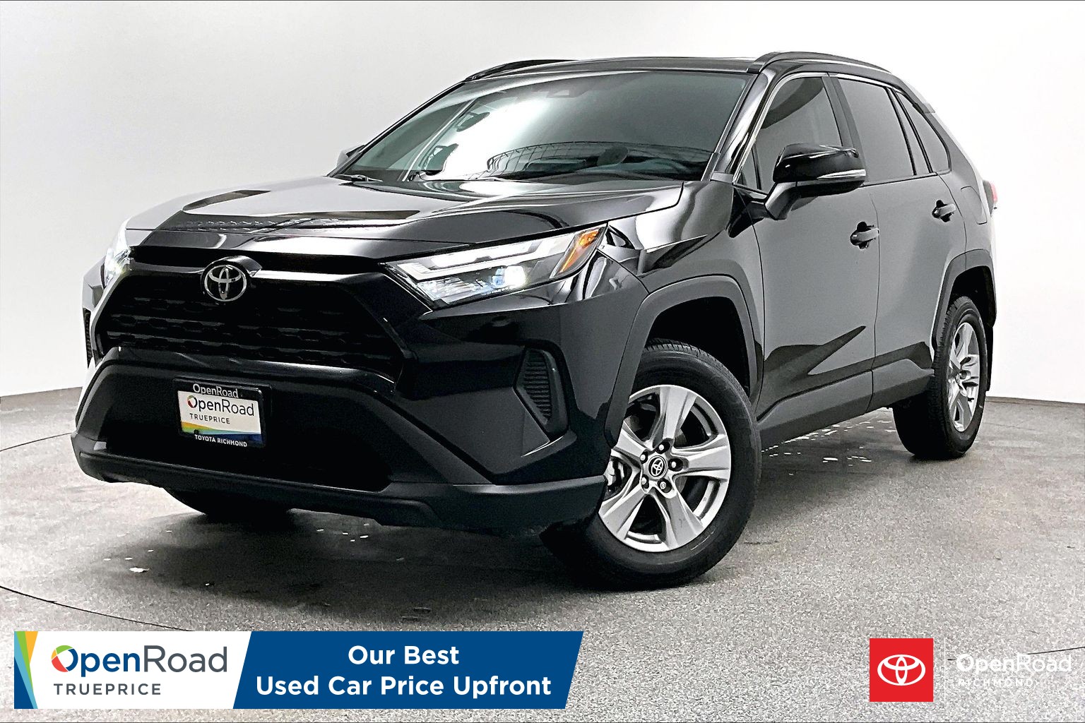 Midnight Black Metallic 2025 Toyota RAV4 SUV / Crossover All-Wheel Drive Automatic
