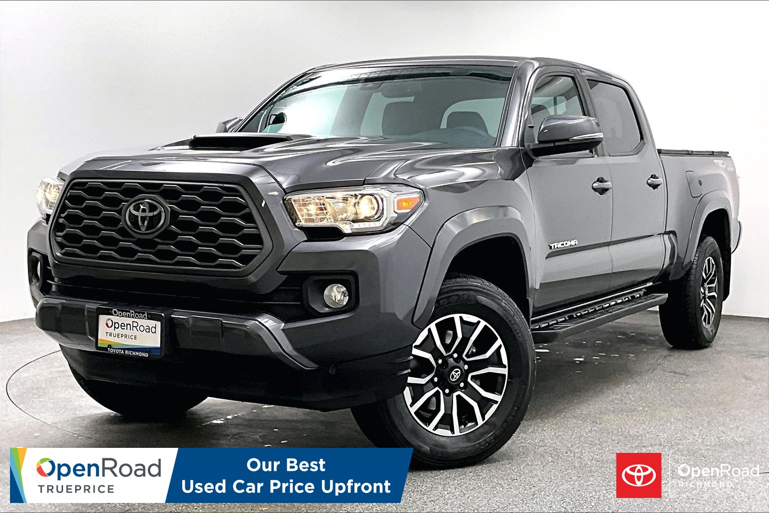 Gray (Magnetic Grey (Met)) 2023 Toyota Tacoma Pickup Truck Automatic