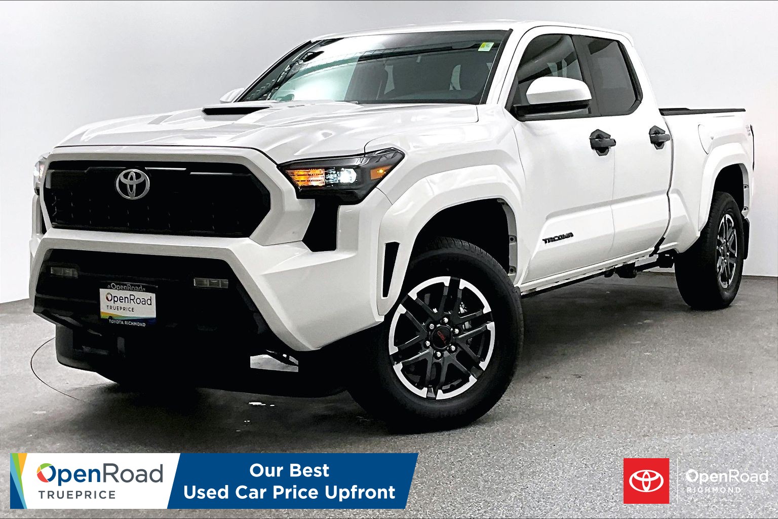 White 2025 Toyota Tacoma Pickup Truck Automatic