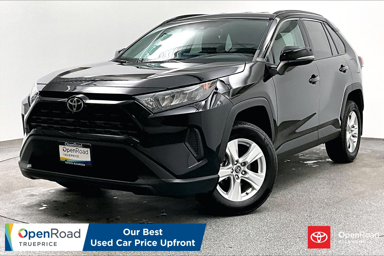Midnight Black Met 2019 Toyota RAV4 SUV / Crossover All-Wheel Drive Automatic